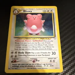 Pokemon Blissey Neo Revelation Holo Rare 2/64 Unlimited 2000 Vintage - Image 1