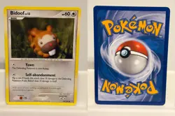 Bidoof 54 NEAR MINT Stormfront 100 - Image 1