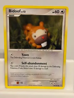 Bidoof 54 NEAR MINT Stormfront 100 - Image 2