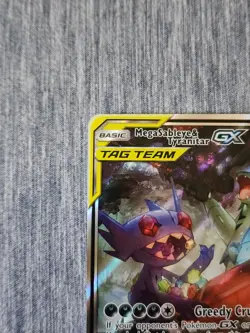 Pokemon Mega Sableye & Tyranitar GX 226/236 SM-Unified Minds Ultra Rare FA Holo - Image 2