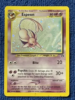 Espeon - 1/75 Neo Discovery 2001 - Holo - Pokemon TCG - Image 1
