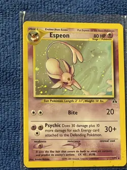 Espeon - 1/75 Neo Discovery 2001 - Holo - Pokemon TCG - Image 2