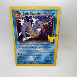 Dark Gyarados 82/82 Celebrations: Classic Collection Pokemon Holo LP - Image 1