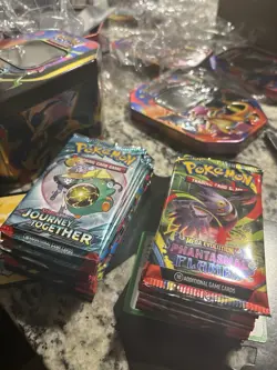 Lot Of 10 Pokemon Phantasmal Flames Booster Packs English - Image 3