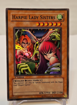Harpie Lady Sisters MRD-009 Super Rare 1st Edition Yugioh 1608 - Image 1