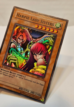 Harpie Lady Sisters MRD-009 Super Rare 1st Edition Yugioh 1608 - Image 4