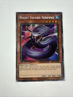 Night Sword Serpent RA05-EN020 Starlight Rare Yu-Gi-Oh Rarity Collection V NM/M - Image 1