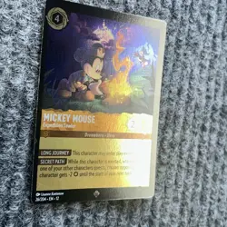 Disney Lorcana Wilds Unknown Mickey Mouse Exped. Leader 26/204 Super Rare Foil - Image 3