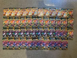 Pokemon TCG 47 x Darkness Ablaze Sword and Shield Booster Pack - Image 1