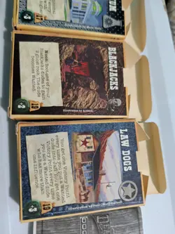 3 Boxes Dead Lands Doomtown Trading Card Games WManual Played Once - Image 4