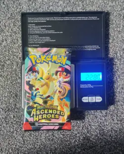 *EXTREMELY HEAVY* Potential Rare Cards! Ascended Heroes Sealed Booster Pack - Image 1