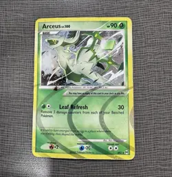 Pokemon Arceus AR2 Arceus Set Holo Rare English Basic 90 HP Card - Image 1