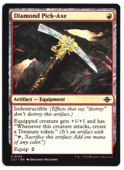 Diamond Pick-Axe #143 - The Lost Caverns of Ixal - Normal - Uncommon - Near Mint - Image 1