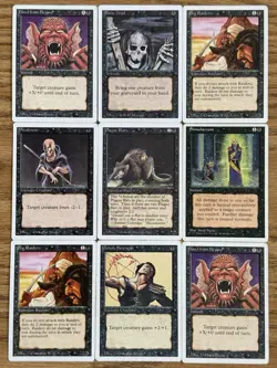 MTG Mono Black Rat Swarm Deck Ready to Play Fallen Empires Vintage - Image 5