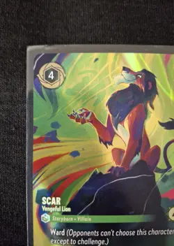 Scar - Vengeful Lion Enchanted - Disney Lorcana Shimmering Skies - NM - English - Image 3