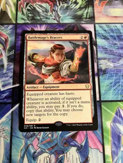 Battlemage's Bracers Commander 2021 Regular - Image 1