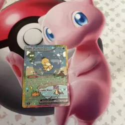 Pokemon Bubble Psyduck Special Doujin Art Holo Card - Image 1