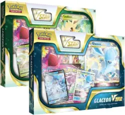 Pokemon TCG Glaceon Leafeon VSTAR Special Collection Boxes Set of 2 SWSH Era - Image 1