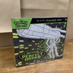 Elite Trainer Box Perfect Order ME03 Pokemon TCG MEGA EVOLUTUION NEW SEALED - Image 1