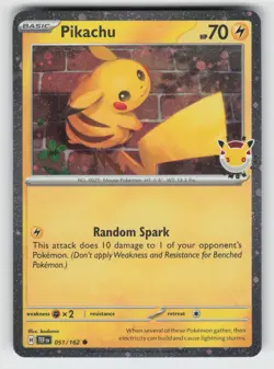 Pikachu (Pokemon Day 2026) 051/162 NM Holo 03 - Image 1
