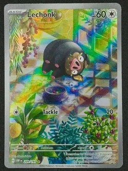 Lechonk 209/197 NM Illustration Rare SV03: Obsidian Flames Pokemon TCG - Image 1