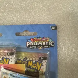 Pokemon Prismatic Evolutions Tech Sticker Collection - Glaceon - Factory Sealed - Image 3