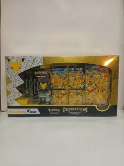 Pokemon Celebrations 25th Anniversary Pikachu V-union Premium Playmat Collection - Image 1