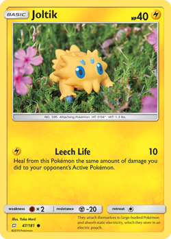 JOLTIK 47/181 C TEAM UP POKEMON MP MORII - Image 4
