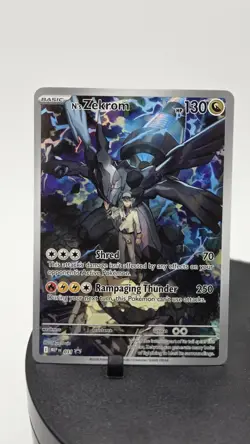 Pokemon TCG N’s Zekrom 031 Full Art Holo NM - Image 1