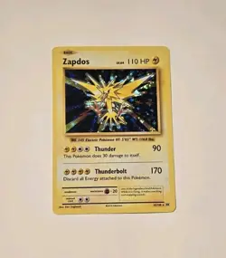 Pokemon Zapdos 42/108 XY Evolutions Holo Rare LP - Image 1