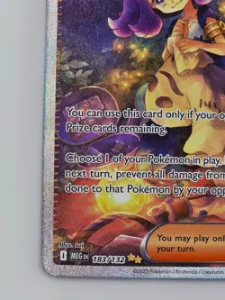 Acerola's Mischief 183/132 Pokemon TCG Mega Evolution Trainer SIR Holo NM - Image 5