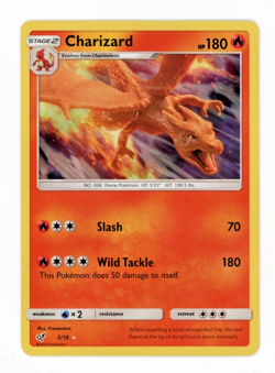 POKEMON CHARIZARD 5/18 HOLO RARE DETECTIVE PIKACHU NM/MINT - Image 1