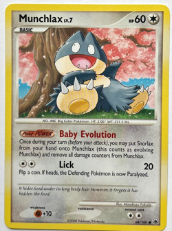 Munchlax - 68/100 - Common VLP, English Pokemon Majestic Dawn - Image 1