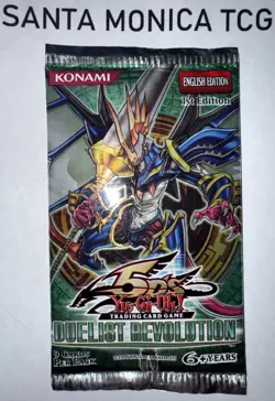 Yugioh Trading Card Duelist Revolution 1st edition Booster Pack english - Image 1