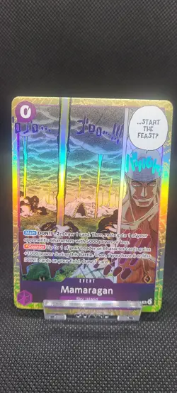Mamaragan OP15-078 SR EVENT Adventure on Kami’s Island One Piece TCG - Image 1