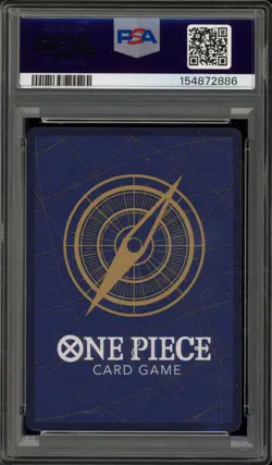 One Piece CCG Monkey.D.Luffy Red Bull Double Down SQ Top Prize PRB02-005 PSA 10 - Image 2