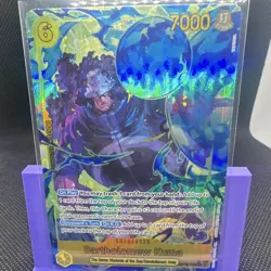 Bandai Bartholomew Kuma OP12-119 SEC Alt Art Holo Character 7000 Eng One Piece - Image 1