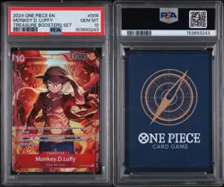 2024 ONE PIECE PROMOS TREASURE BOOSTERS SET #006 MONKEY D. LUFFY - PSA 10 - Image 3