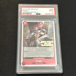 2023 ONE PIECE JUDGE PACK VOLUME 2 008 BUGGY PSA 9 MINT - Image 1