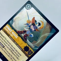Disney Lorcana Ursula's Return Minnie Mouse - Musketeer Champion Foil Super Rare - Image 2