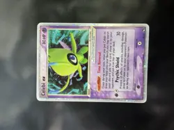 Celebi ex 17/17 Holo POP Series 2 Ultra Rare Pokemon Card HP Crease - Image 1