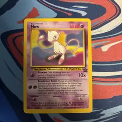 Mew #8 Black Star Promo WOTC 2000 Pokemon Card Psychic Type NM Condition - Image 1