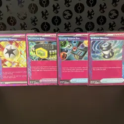 Pokemon TCG Ace Spec Rare Lot of 4 Trainer Near Mint/NM Condition Cards - Image 1