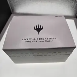 MTG Secret Lair Party Hard, Shred Harder SEALED - Image 1
