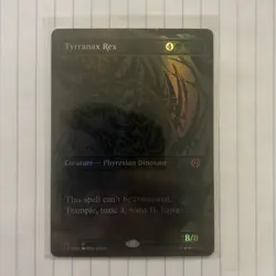 Tyrranax Rex (Oil Slick Raised Foil) Phyrexia: All Will Be One Foil NM - Image 1