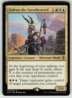 ZEDRUU THE GREATHEARTED 231 MYTHIC COMMANDER 2016 NM - Image 1