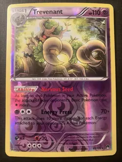 Trevenant 65/122 Pokemon XY BREAKpoint 2014 Reverse Holo LP - Image 1