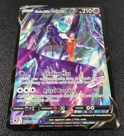Pokemon Shadow Rider Calyrex V Astral Radiance Trainer Gallery Holo TG17/TG30 - Image 2