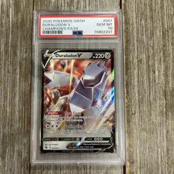 Graded PSA 10 2020 Pokemon SWSH Duraludon V Champion’s Path #047 - Image 1