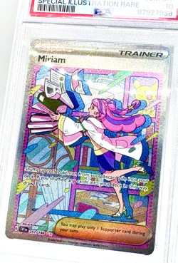 2023 Pokemon English Scarlet & Violet SIR Holo MIRIAM 251/198 PSA 10 GEM MINT - Image 4